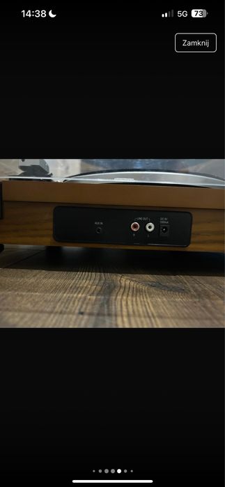 Gramofon/ odtwarzacz płyt winylowych