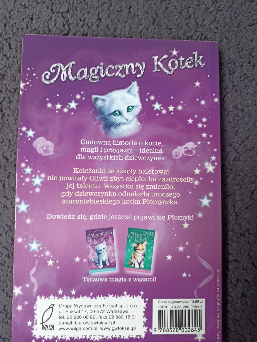 książka dla dzieci "Magiczny kotek"