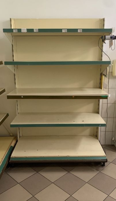 Regał metalowy sklepowy garażowy regały