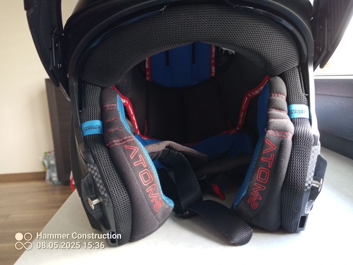 MT Helmets Atom 2 kask motocyklowy rozm. S szczękowy - stan bdb