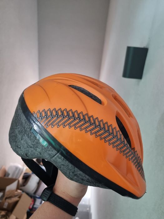 Kask rowerowy pomarańczowy BMW 50-54
