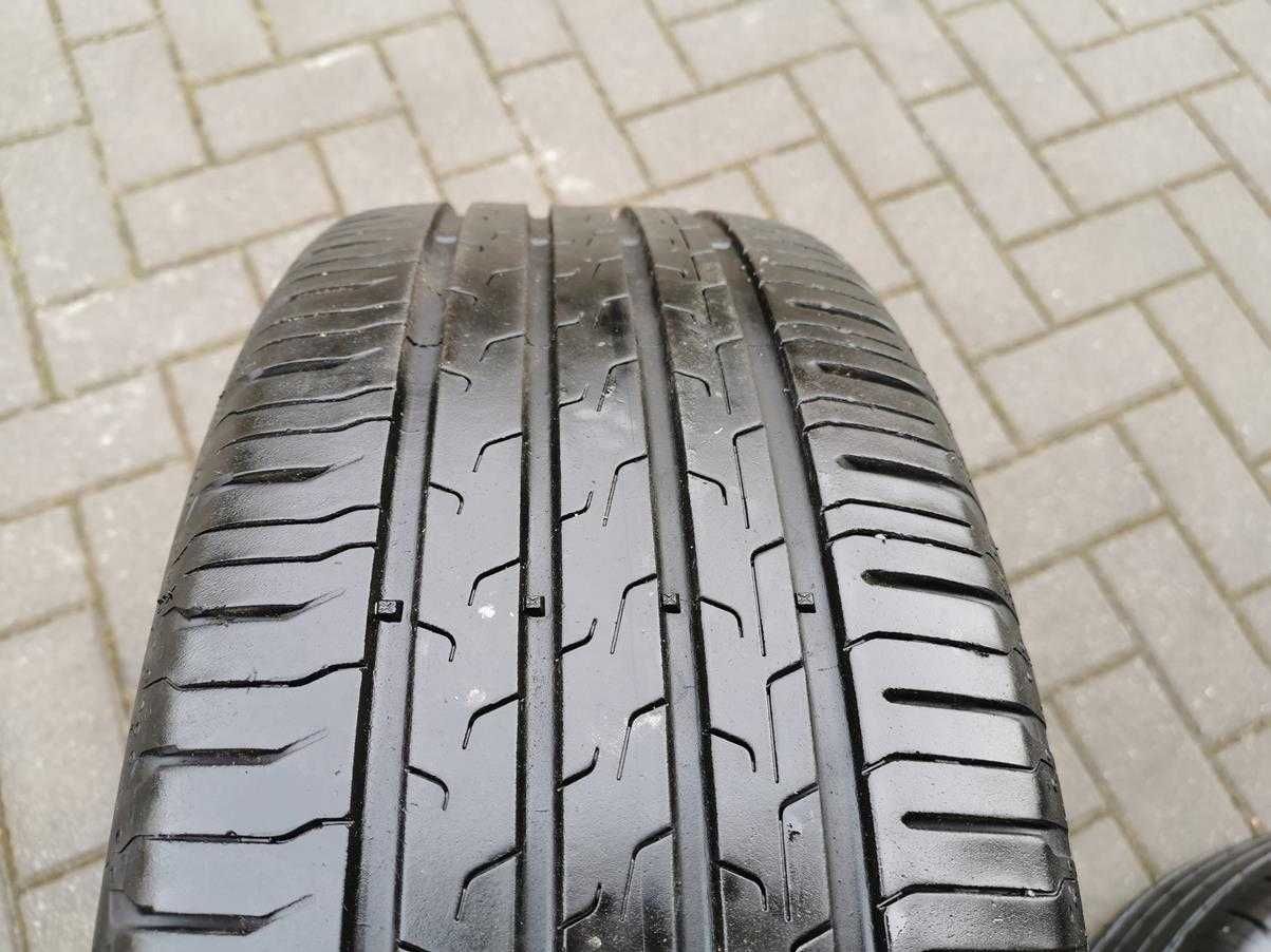 215/55 97H R16 CONTINENTAL EcoContact6 7mm 2021r Letnie Opony 4szt