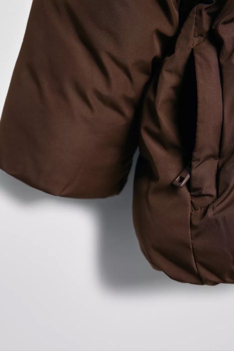 ZARA 104,110,116 шоколадна мрія сезону куртка пуховик