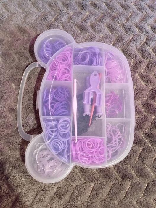 Мини наборы резинок rainbow loom