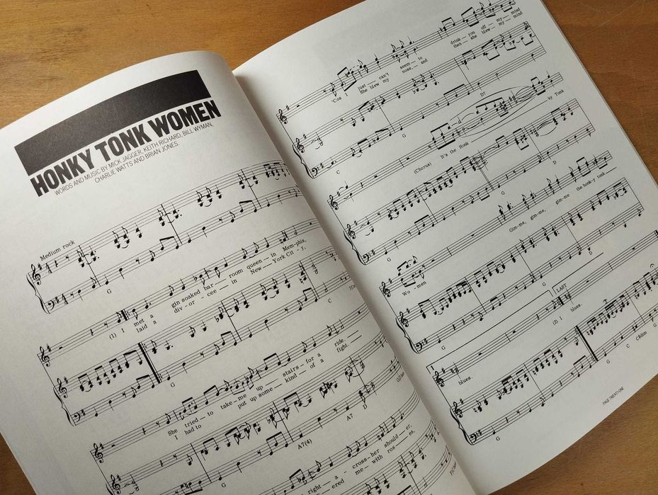 Partituras Rolling Stones, Best of vol.1