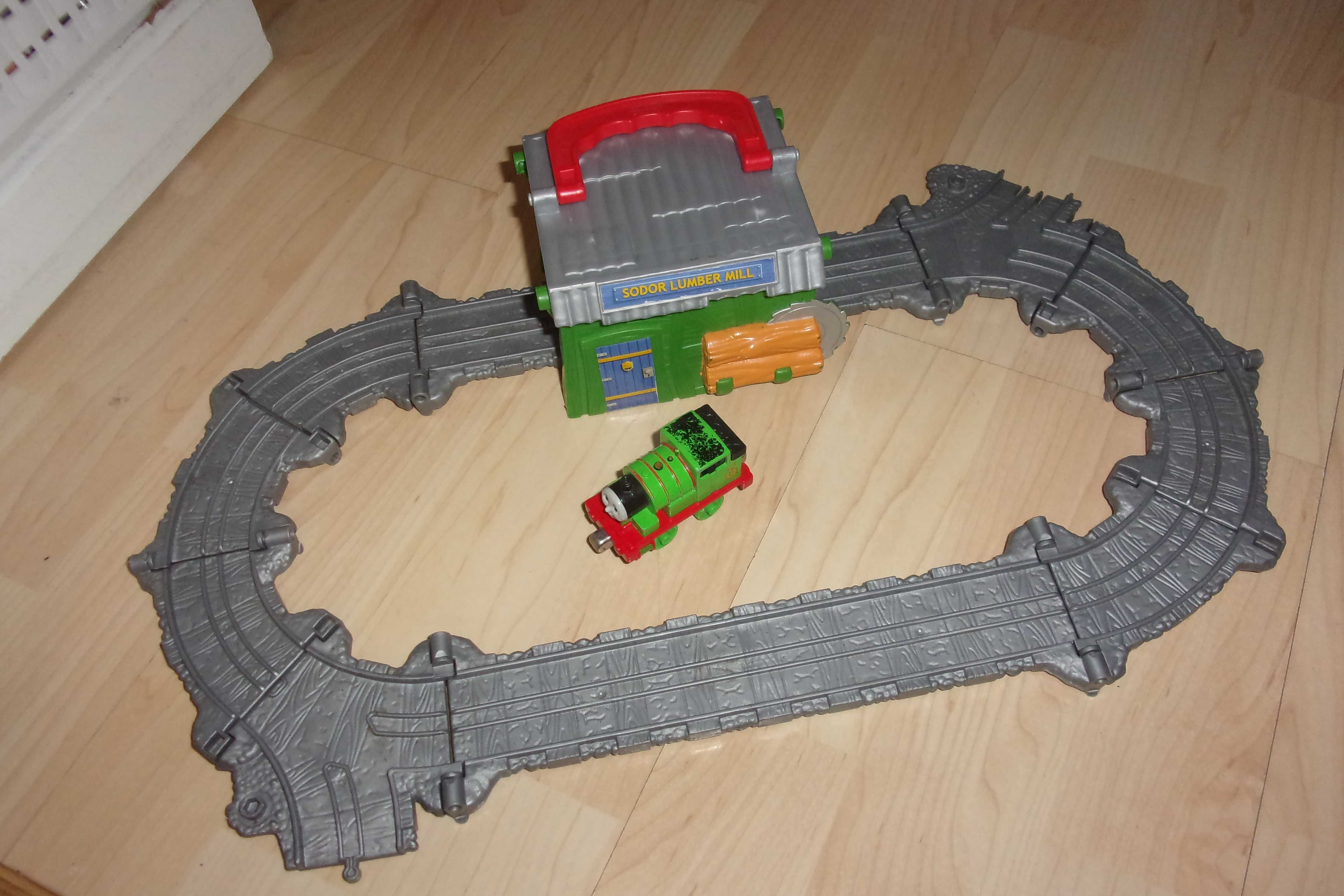 sodor lumber mill tartak take play fisher price