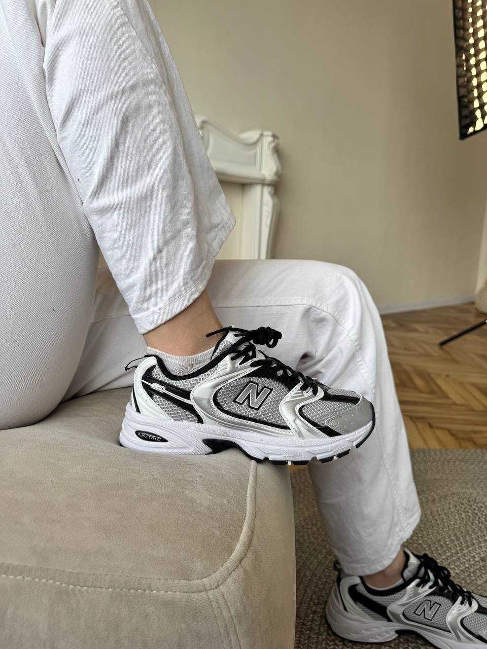 Кроссовки New Balance 530 grey black / Нью беленс 530 серые 37 38 39