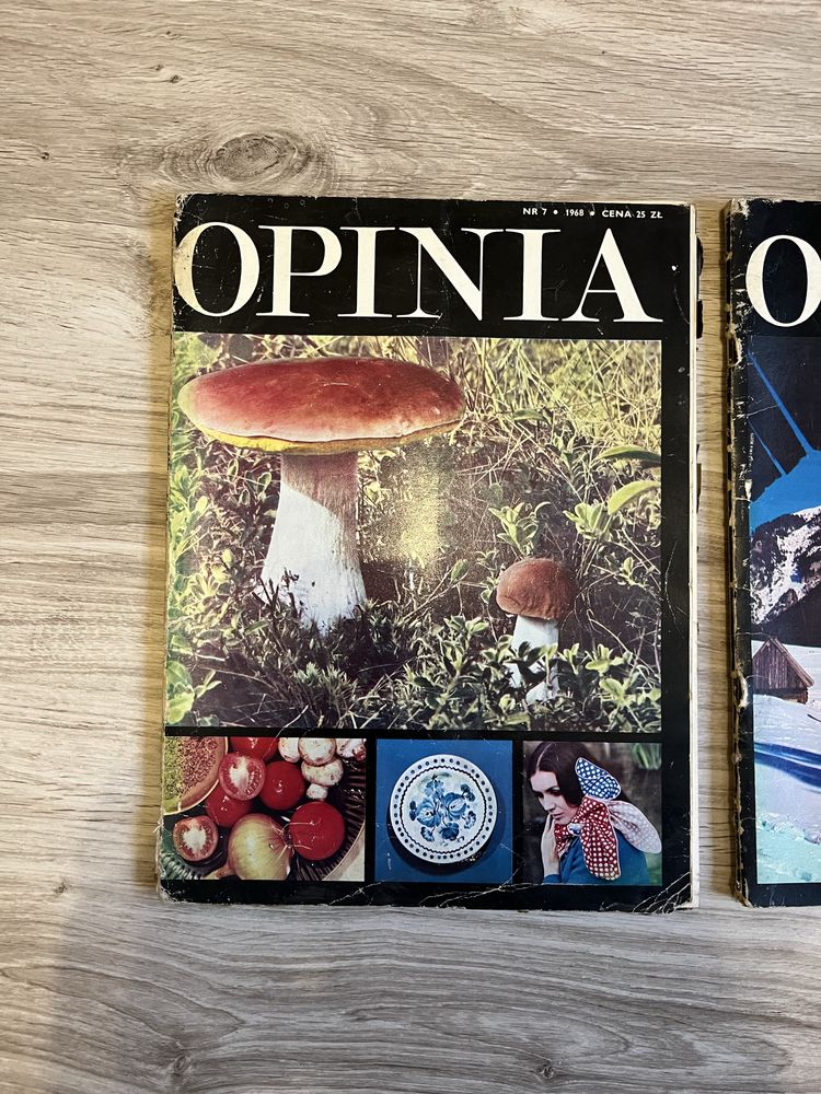 OPINIA magazyn czasopismo PRL 3 numery