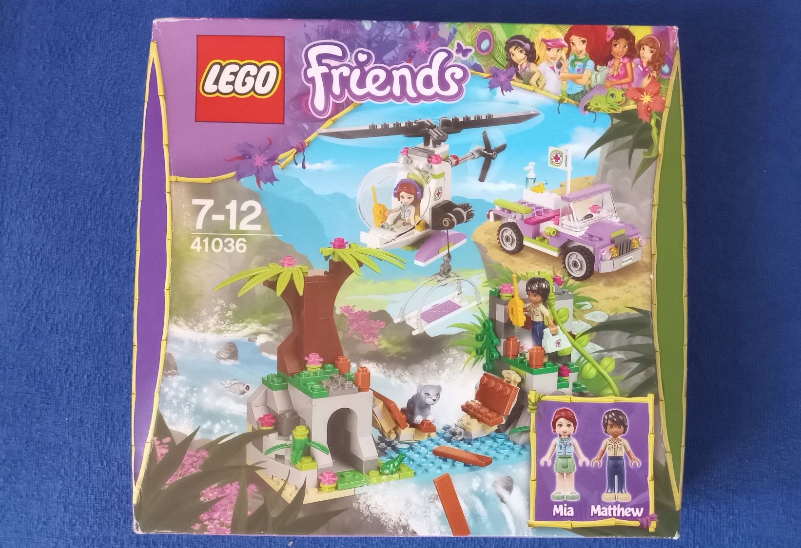 Nowe Klocki LEGO Friends 41036 - Ratunek Niedźwiadka helikopter auto