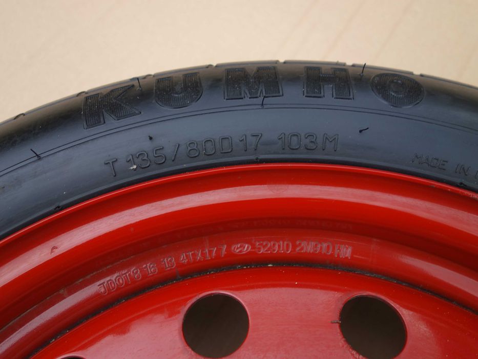 Koło Dojazdowe Zapasowe HYUNDAI Tucson I40 KIA Sportage CEED 17''