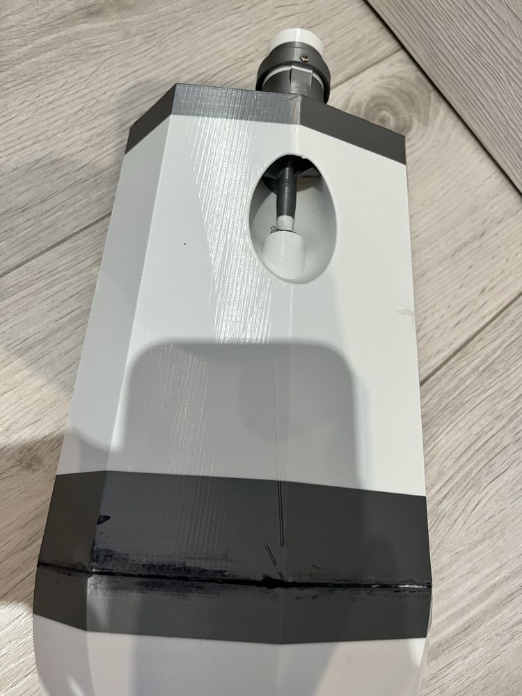 Łódka rc model z drukarki 3d