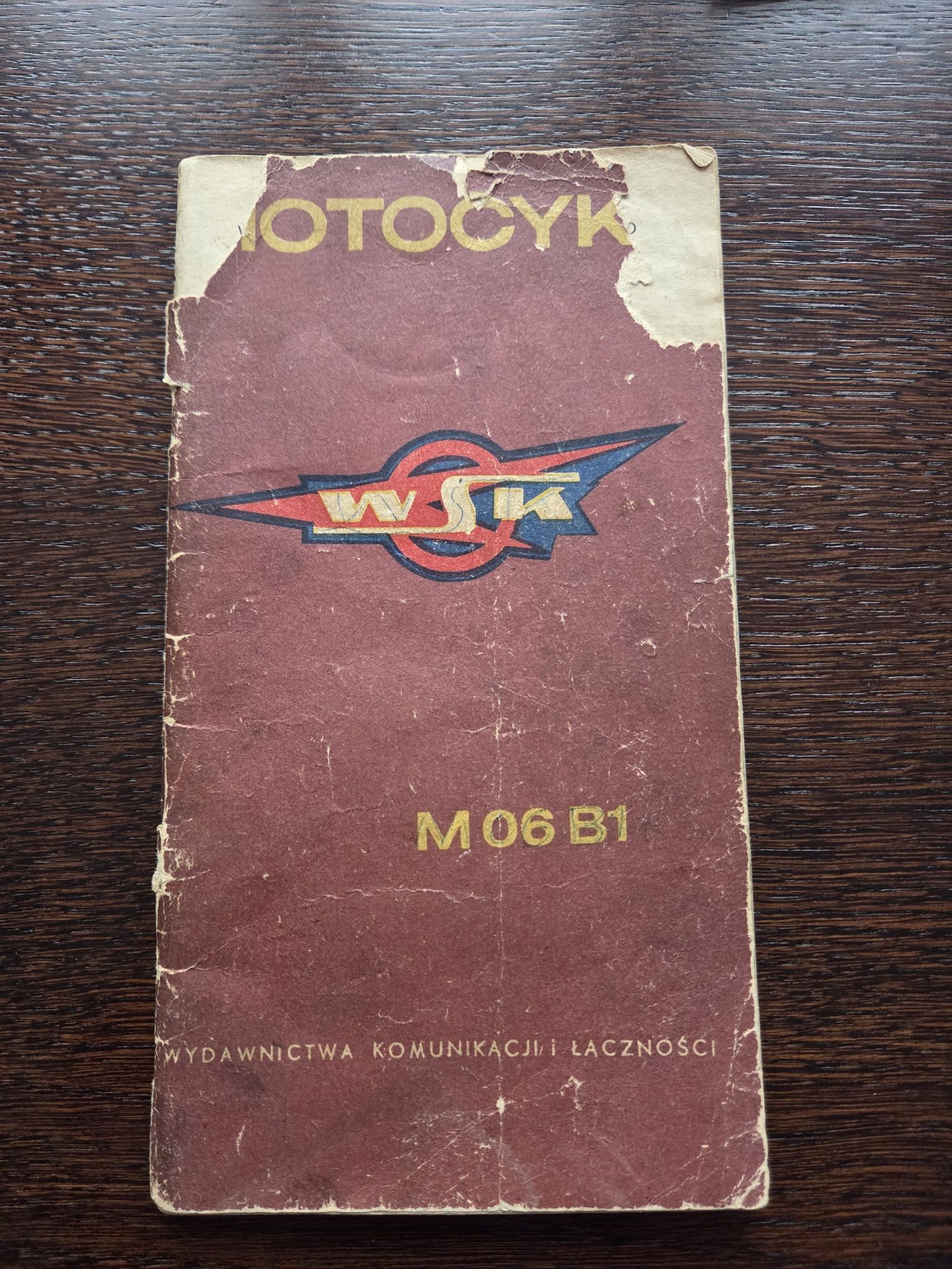 WSK M06 B1 1968 rok z dokumentami