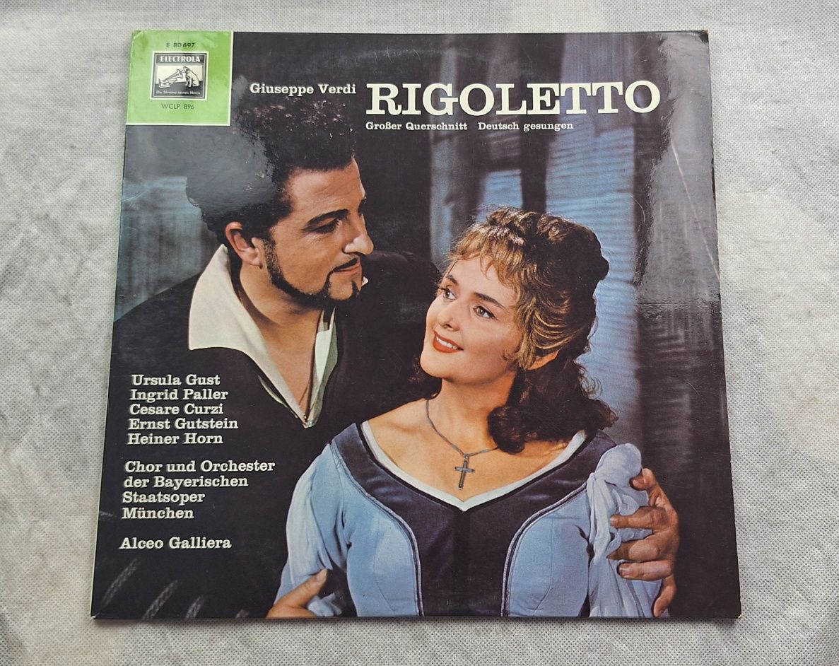 Winyl Verdi - Rigoletto / Großer Querschnitt
