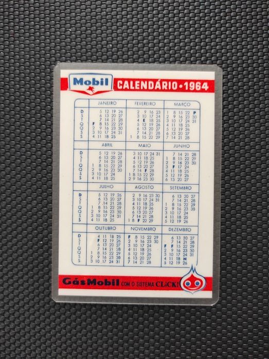 Calendário da Mobil de 1964 - Novo Preço