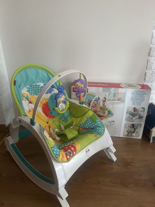 Fotelik, bujaczek 3 w 1 Fisher Price