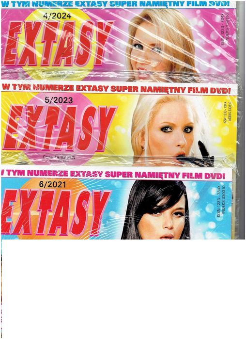Zestaw prasy kolekcjonerskiej legendarne czasopisma extasy