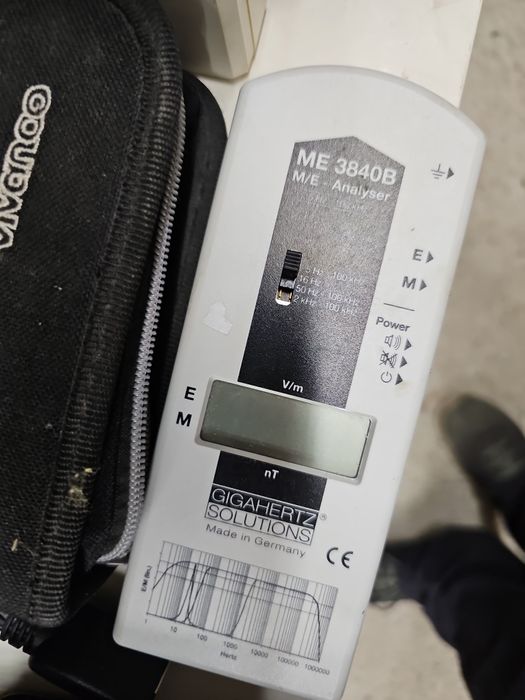 Miernik pól EMF Gigahertz Solutions ME3840B – E/M Analyser 5 Hz–100 kH