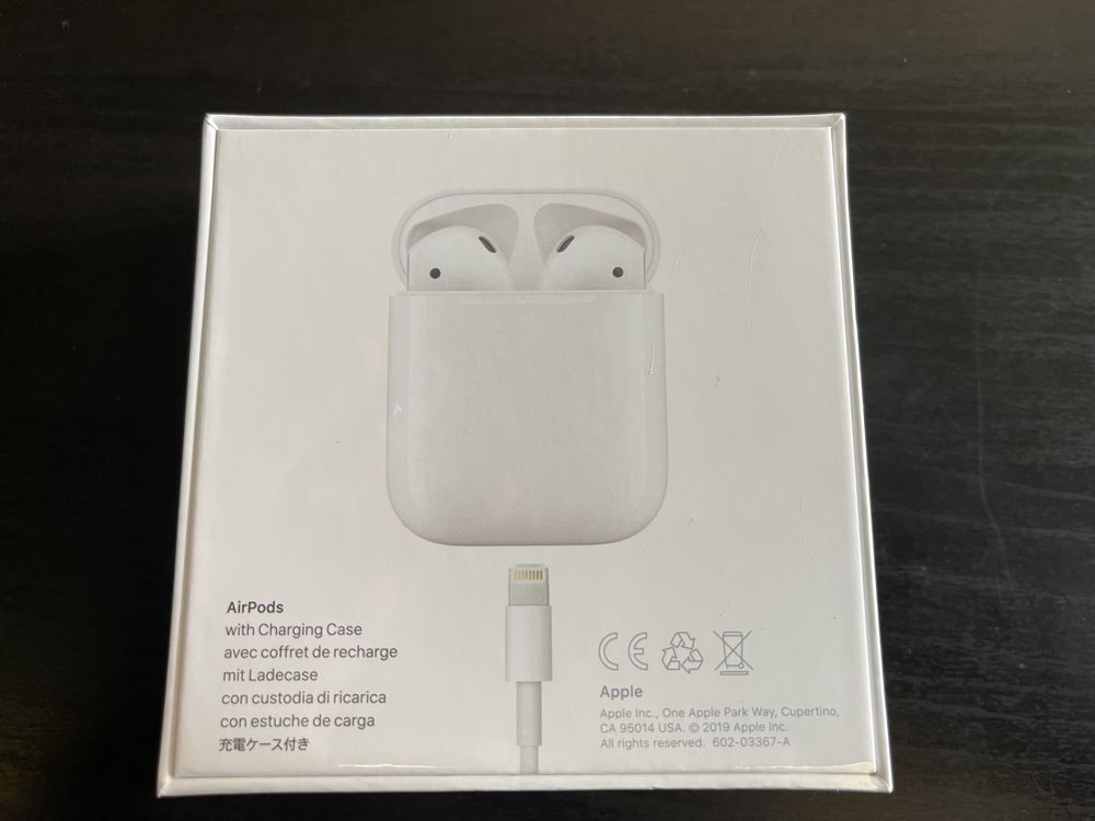 Apple Airpods novos e selados em embalagem