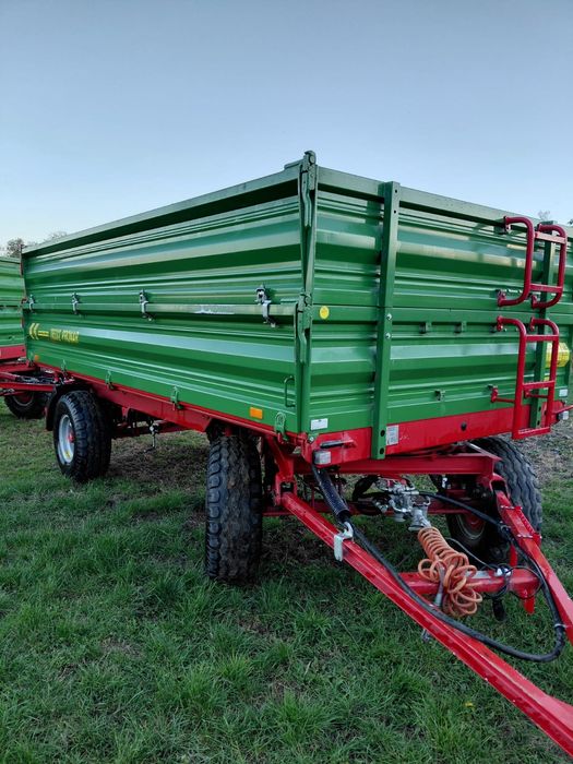 Przyczepa Pronar P653/2 6t wywrotka, Zasław, Autosan D55