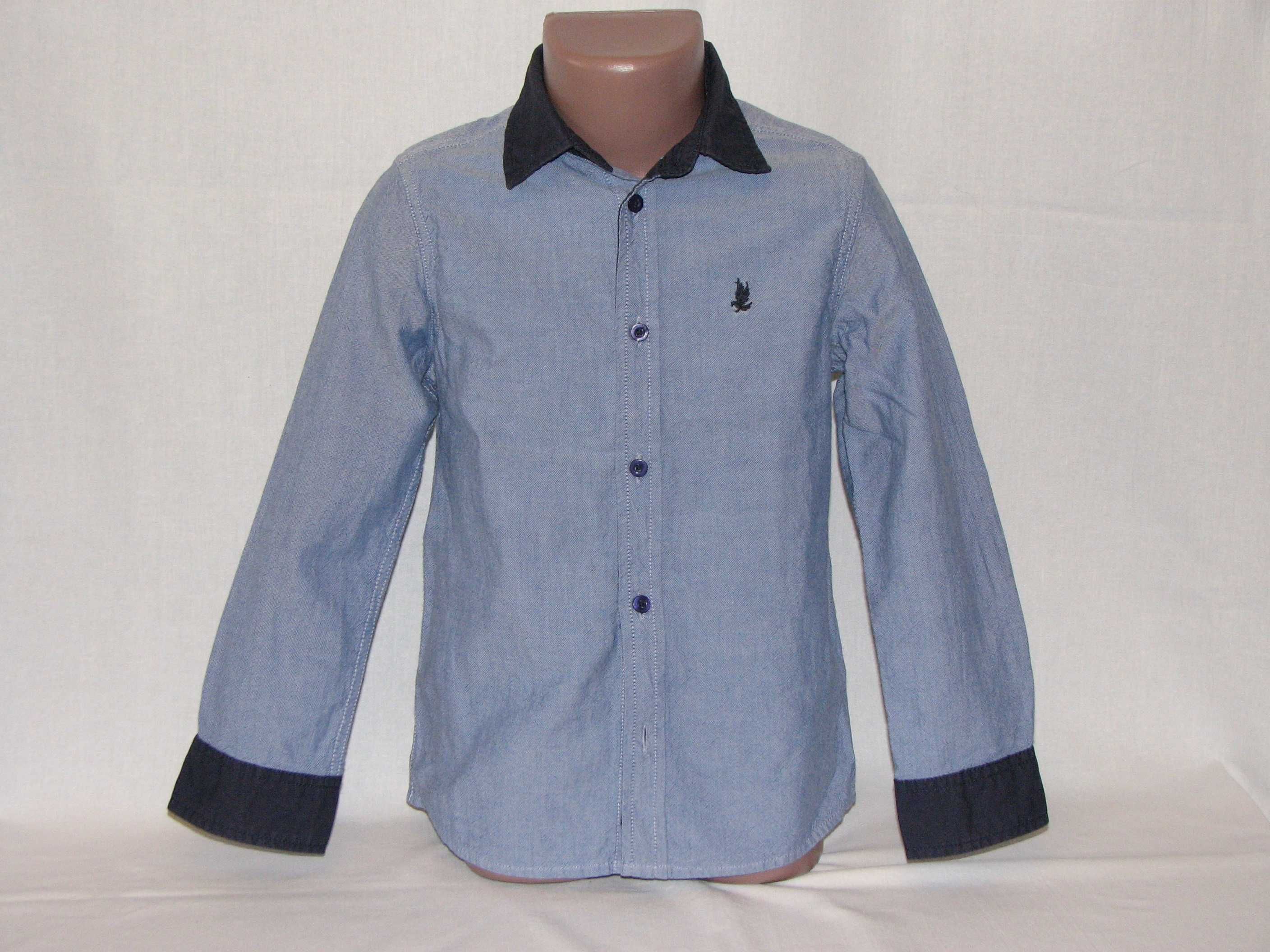 Комплект жилет і модна джинсова сорочка хлопчику Coolclub р. 116