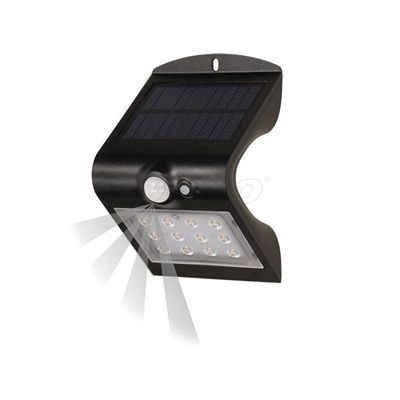 Lampa Solarna Siole Led Czujnik Ruchu 1,5W Cz Orno