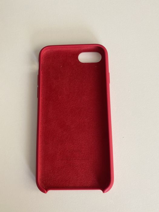 Siliconowe etui do iPhone’a SE oryginał czerwone