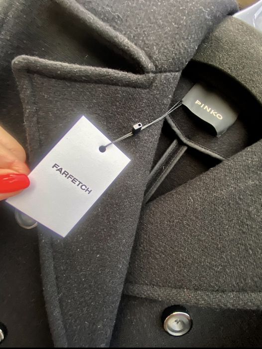 Pinko piekny nowy plaszcz M  z Fartetch