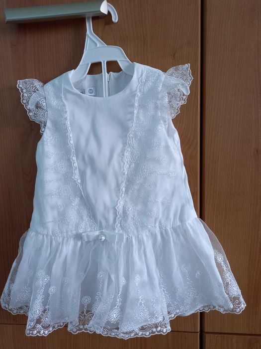 Sukienka do chrztu r.68
