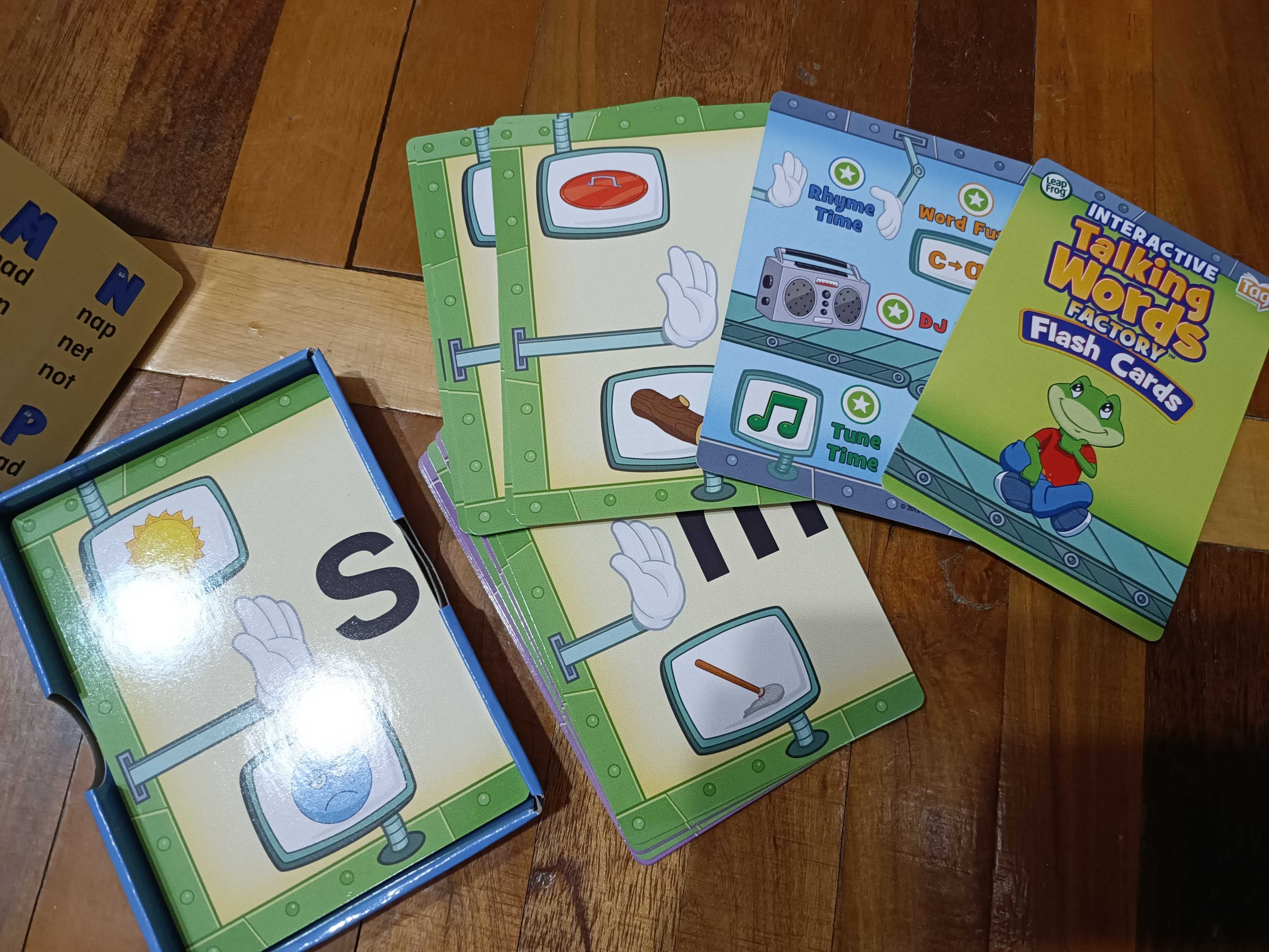 Leap Frog Tag LeapReader Interactive Letter Factory Flash Cards