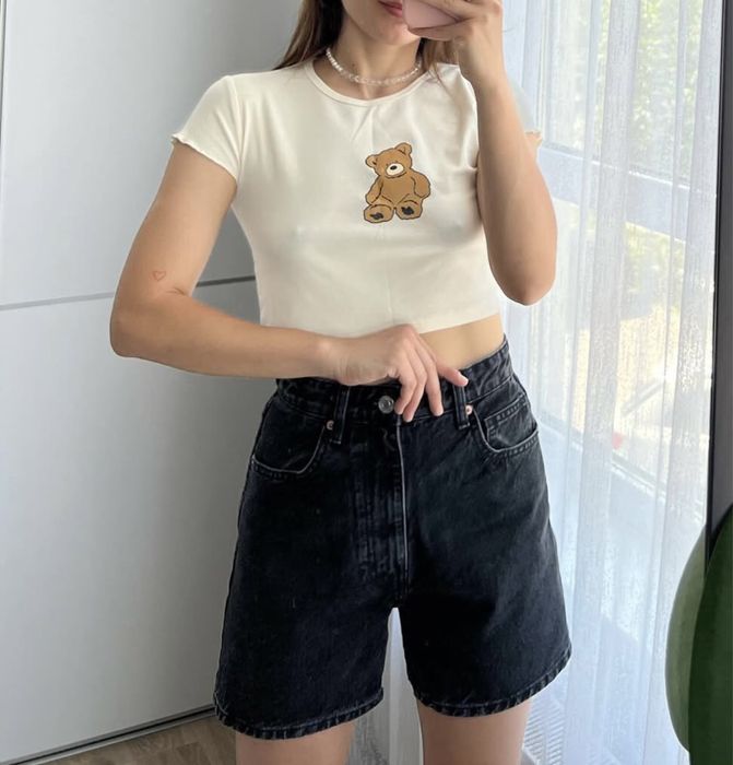 Шорти Zara mom fit