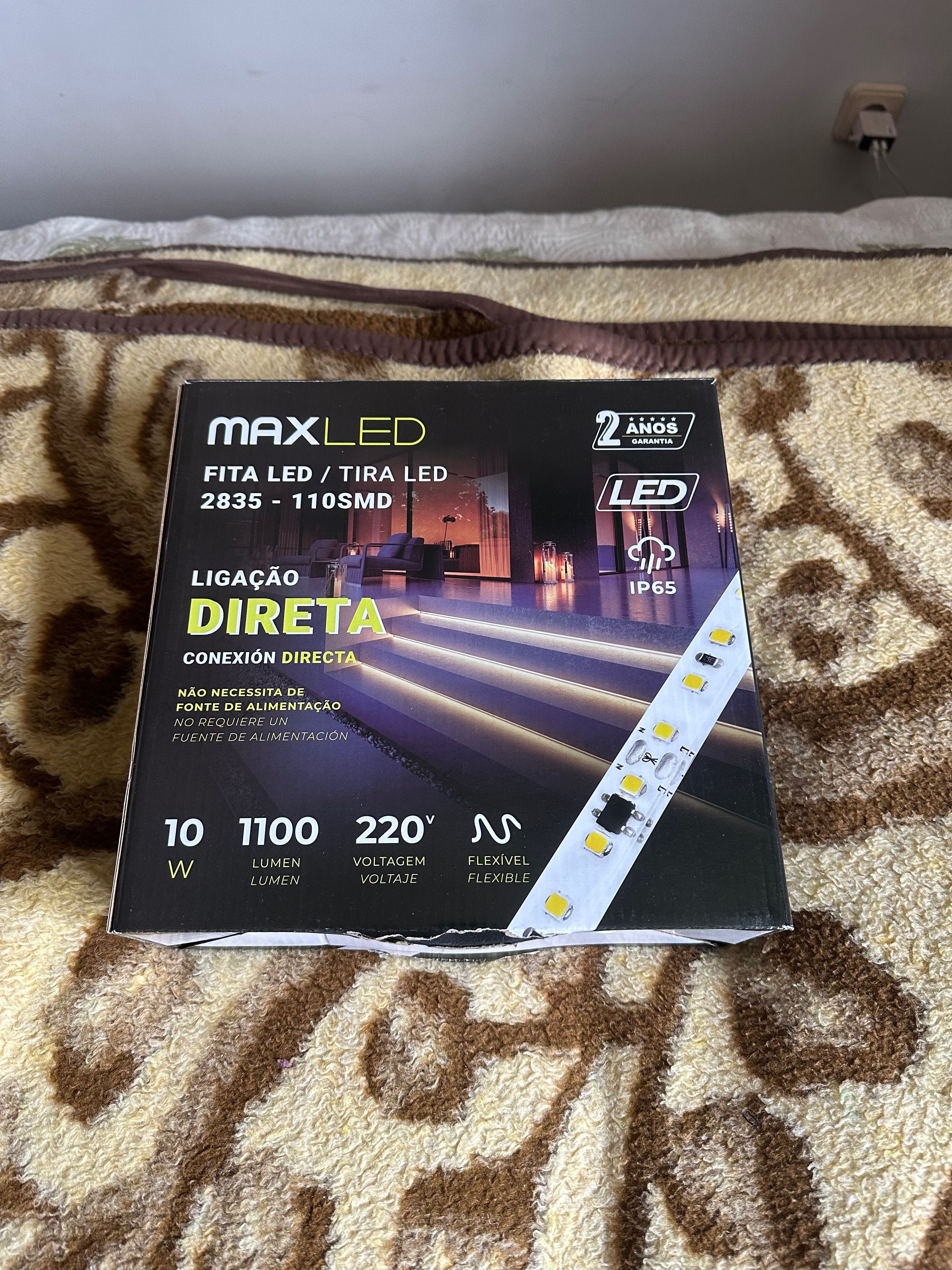 Fita LED MAX LED 10w 220v (20 metros)