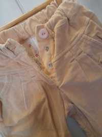 Spodnie sztruksowe dla dziewczynki DANY w rozmiarze 86