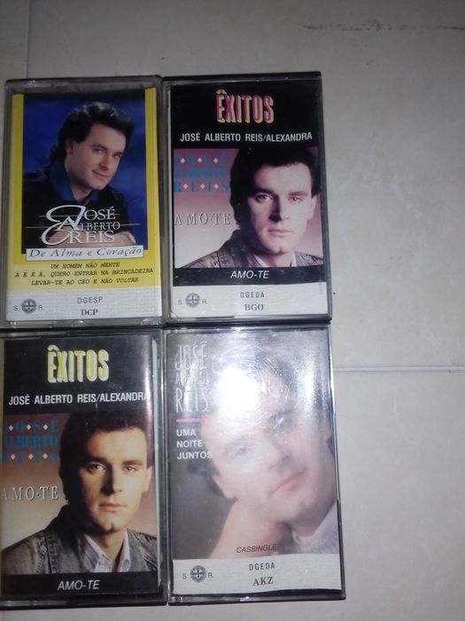 cassetes de musica de Monica Sintra e Diapasão