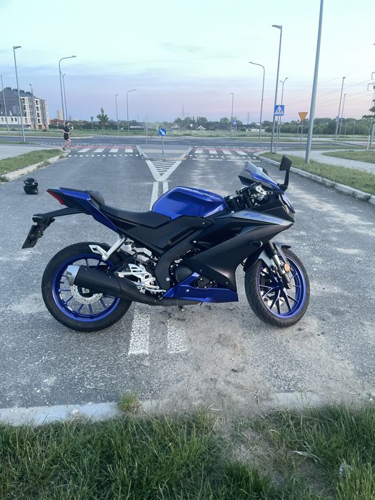 Yamaha yzf r125 R125 YZF abs niski przebieg kontrola trakcji