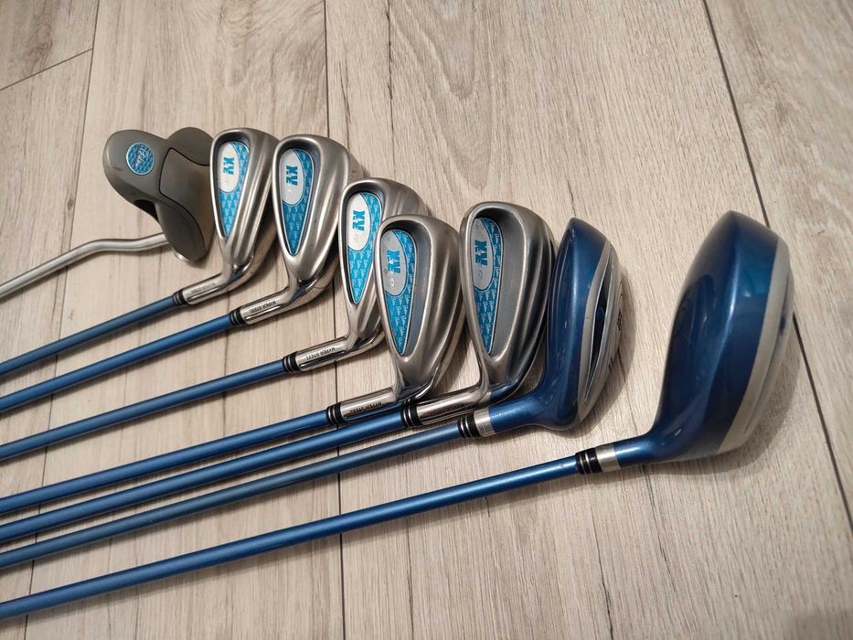 kije golfowe XV330 L flex Iron Wood Putter zestaw kij do golfa golfowy