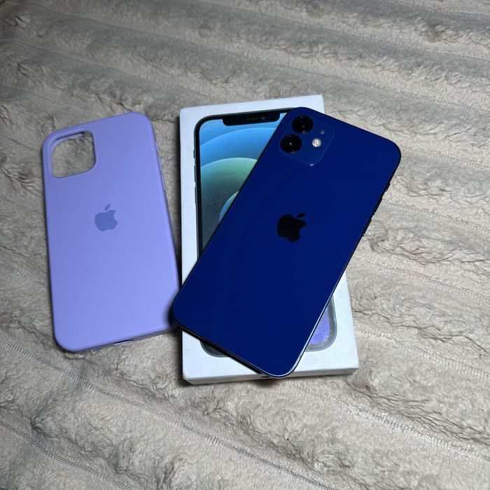 IPhone 12 Blue 64 GB R-Sim ( чіп в комплекті )