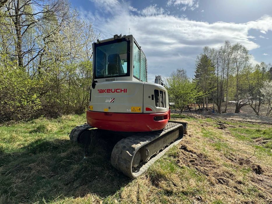 Koparka Takeuchi TB257FR V3 Powertilt z HS03, serwis ASO! BDB stan!
