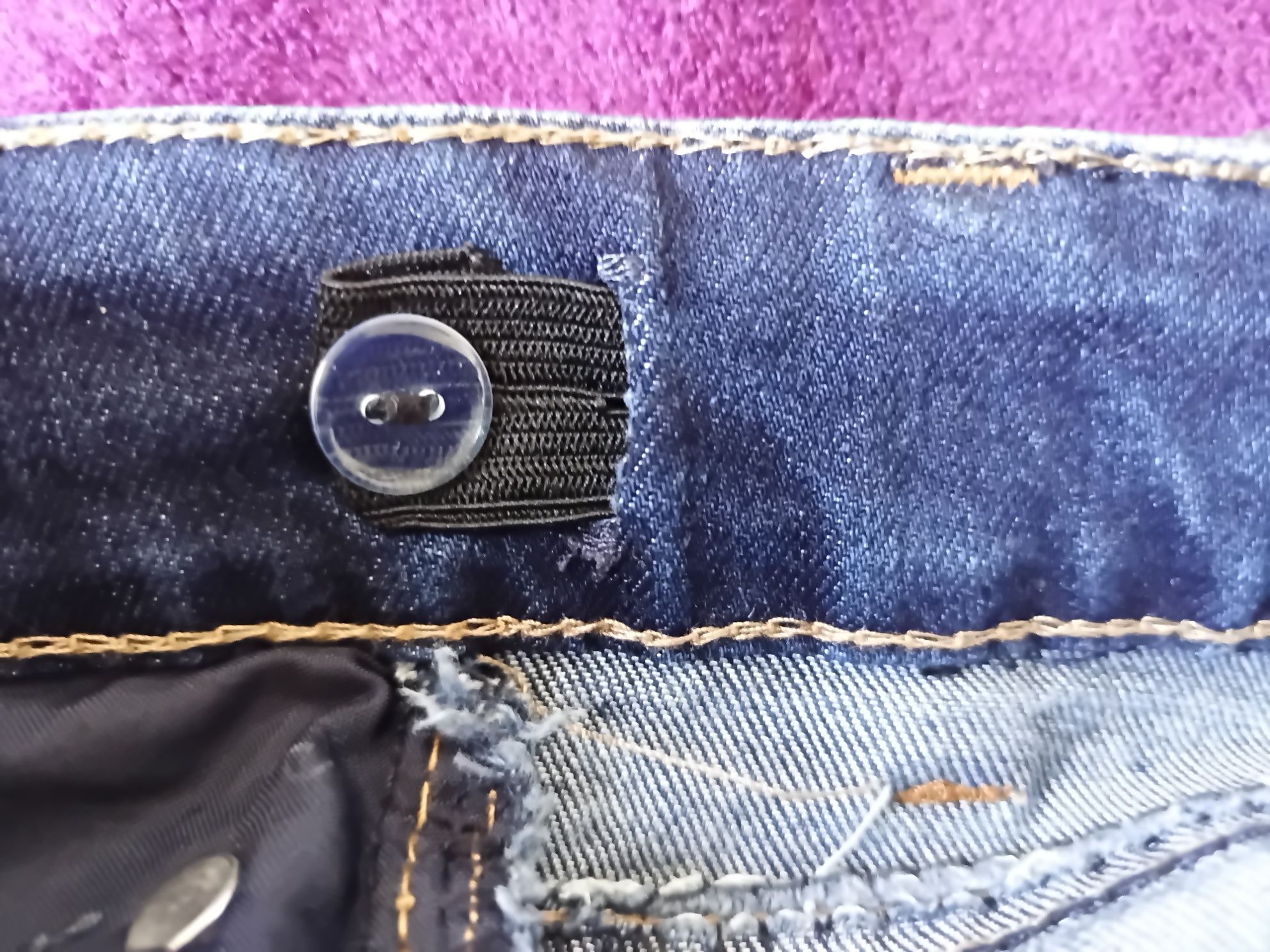 NOWE Supermodne spodnie dżinsowe jeans dżins rozm. 110/116