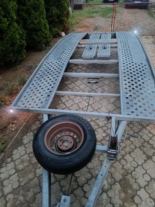Laweta przyczepa garbatka  remork DMC 2T
