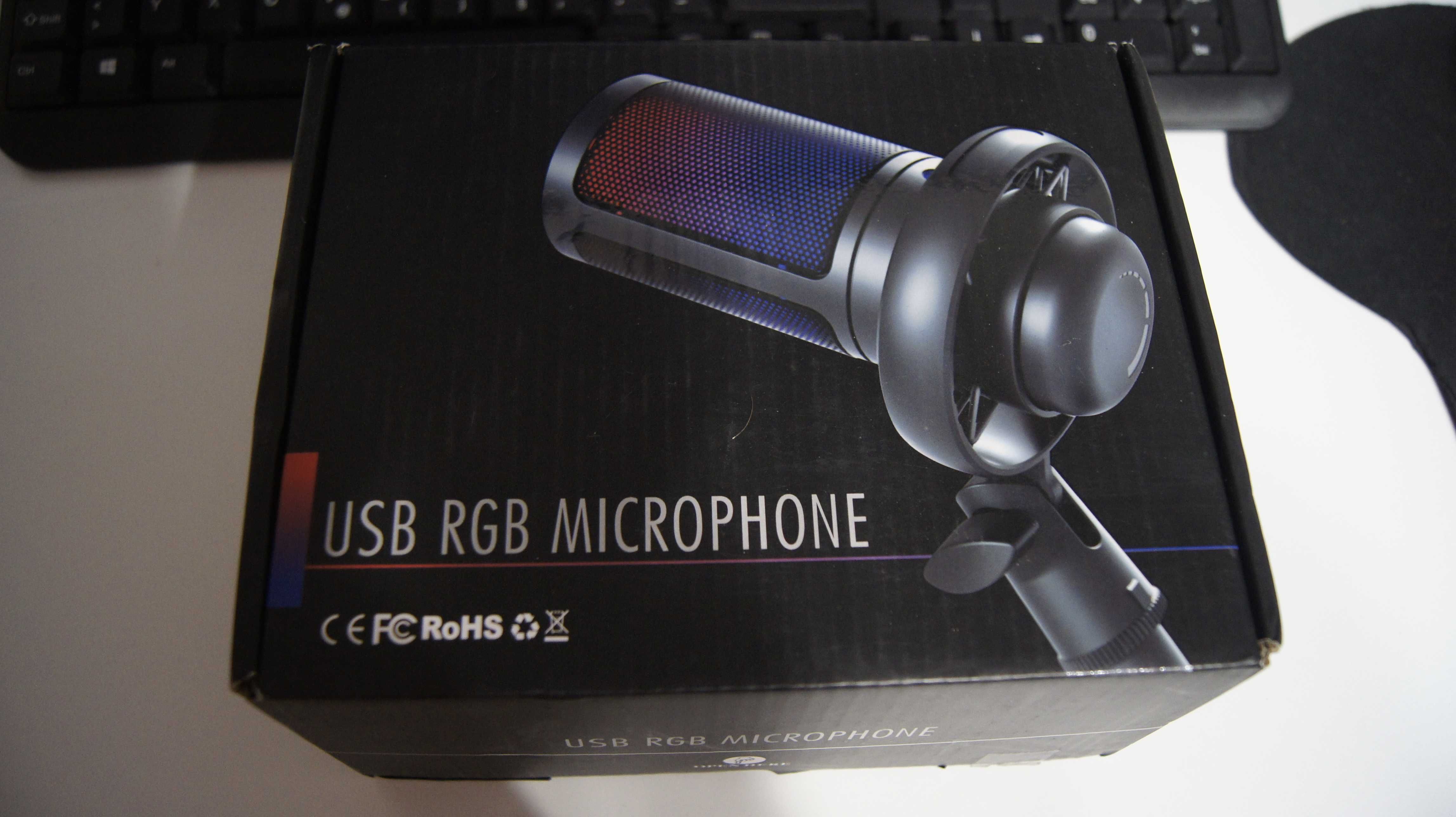 Mikrofon USB RGB