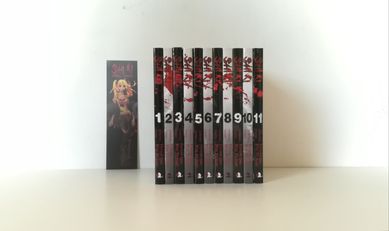 Shiki 1-11 komplet + dodatek UNIKAT manga mangi Waneko