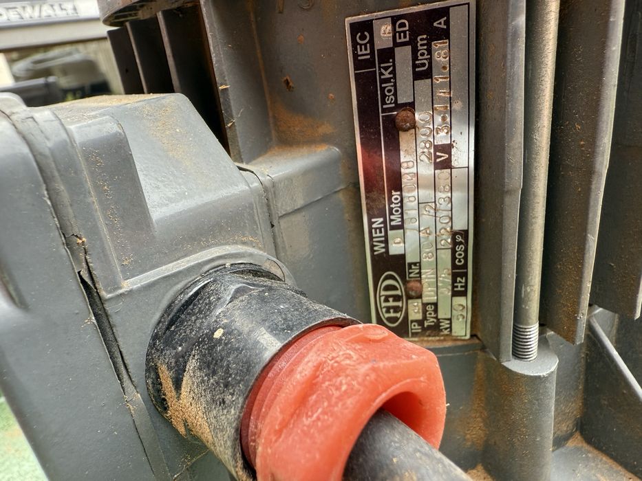 Odciąg trocin 380v