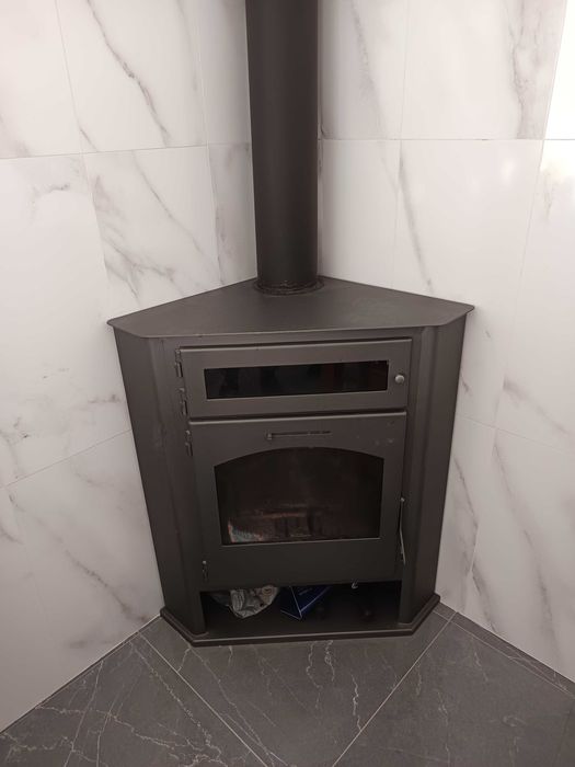 Fogão a Lenha de canto