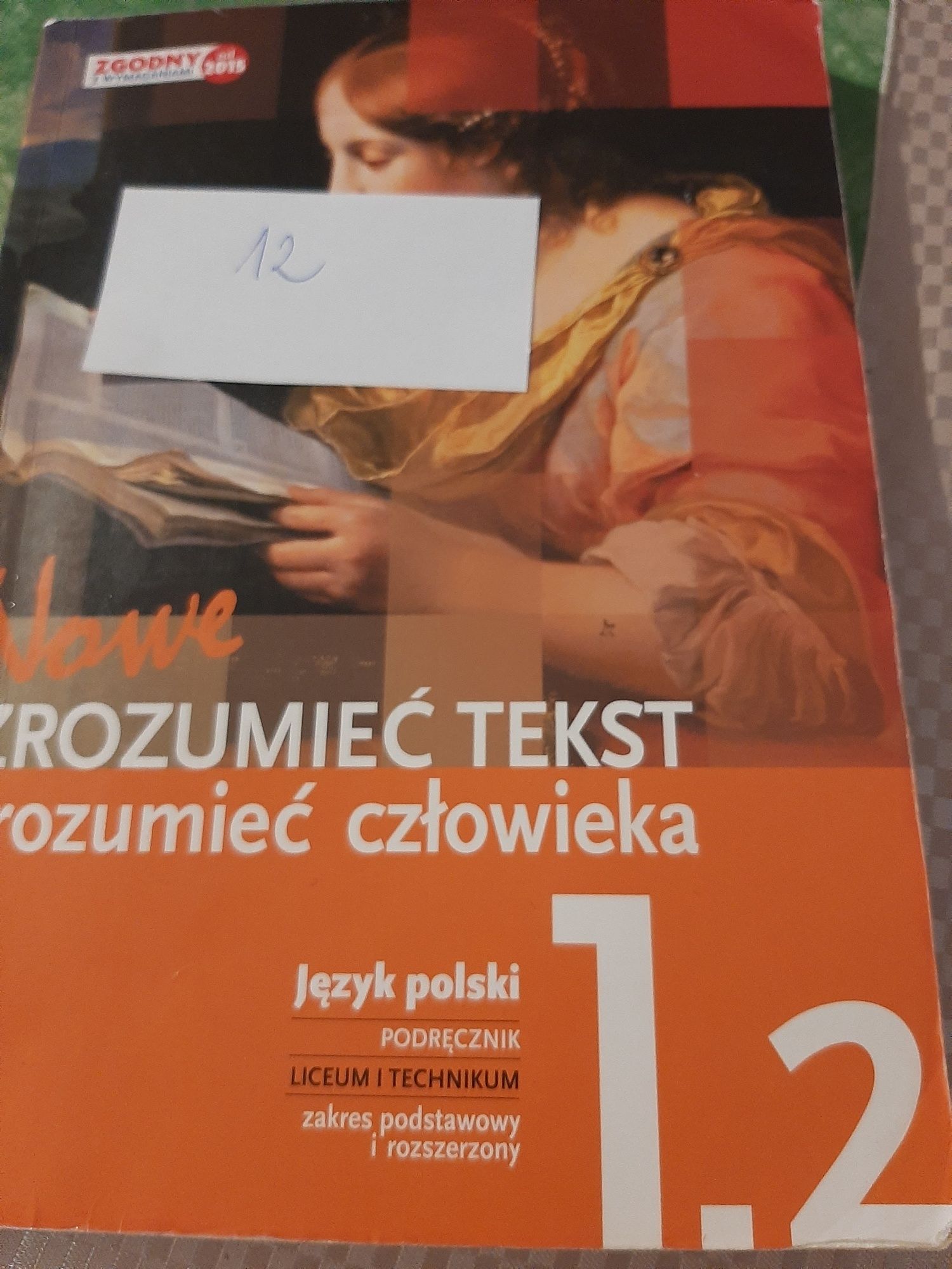 Nowe Zrozumieć tekst zrozumieć człowieka J.polski 1.2