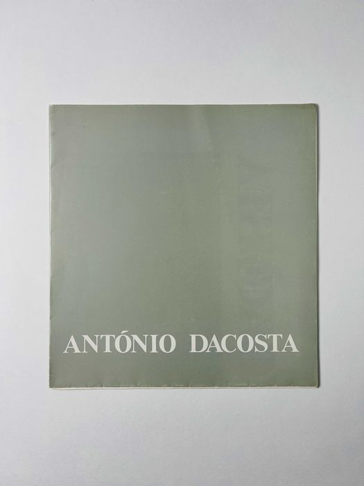 Catálogo de exposição António Dacosta Galeria 111 de 1988