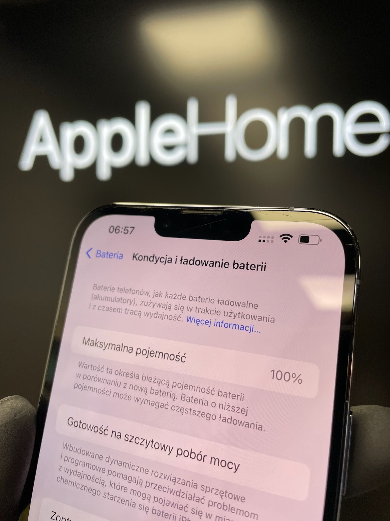 Wymiana baterii iPhone Piaseczno - naprawa od ręki