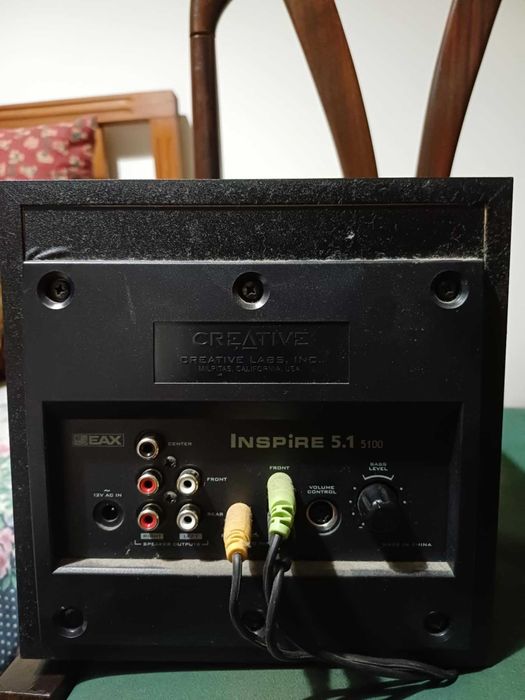 Creative Inspire 5.1  5100 ; Sistema de altifalantes
