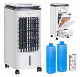 Klimator Wentylator Stojący Wiatrak 60W 2x Wkłady Chłodzący Domowy