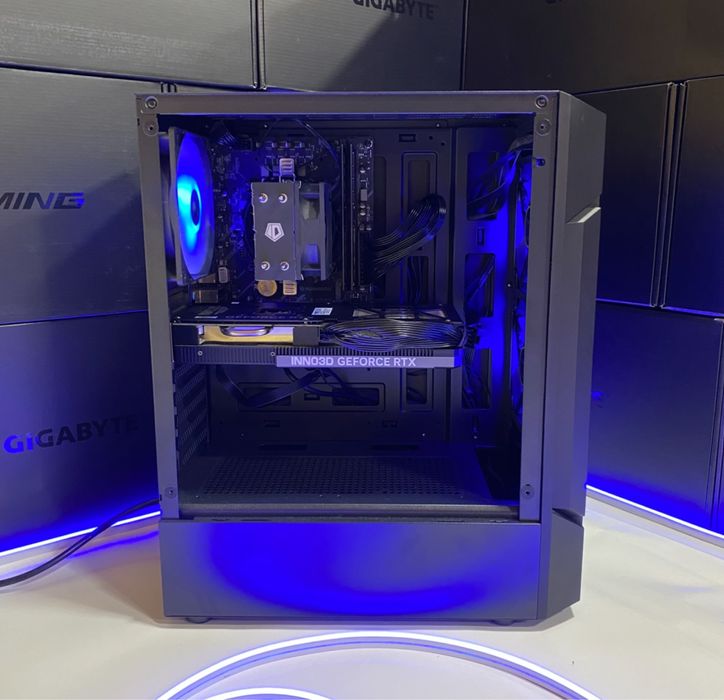 RTX 4060, Ryzen 5 5500, 16 ГБ DDR4, SSD 512 Игровой ПК