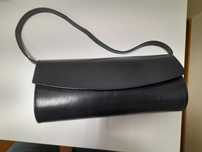 Bolsa (clutch) azul escuro
